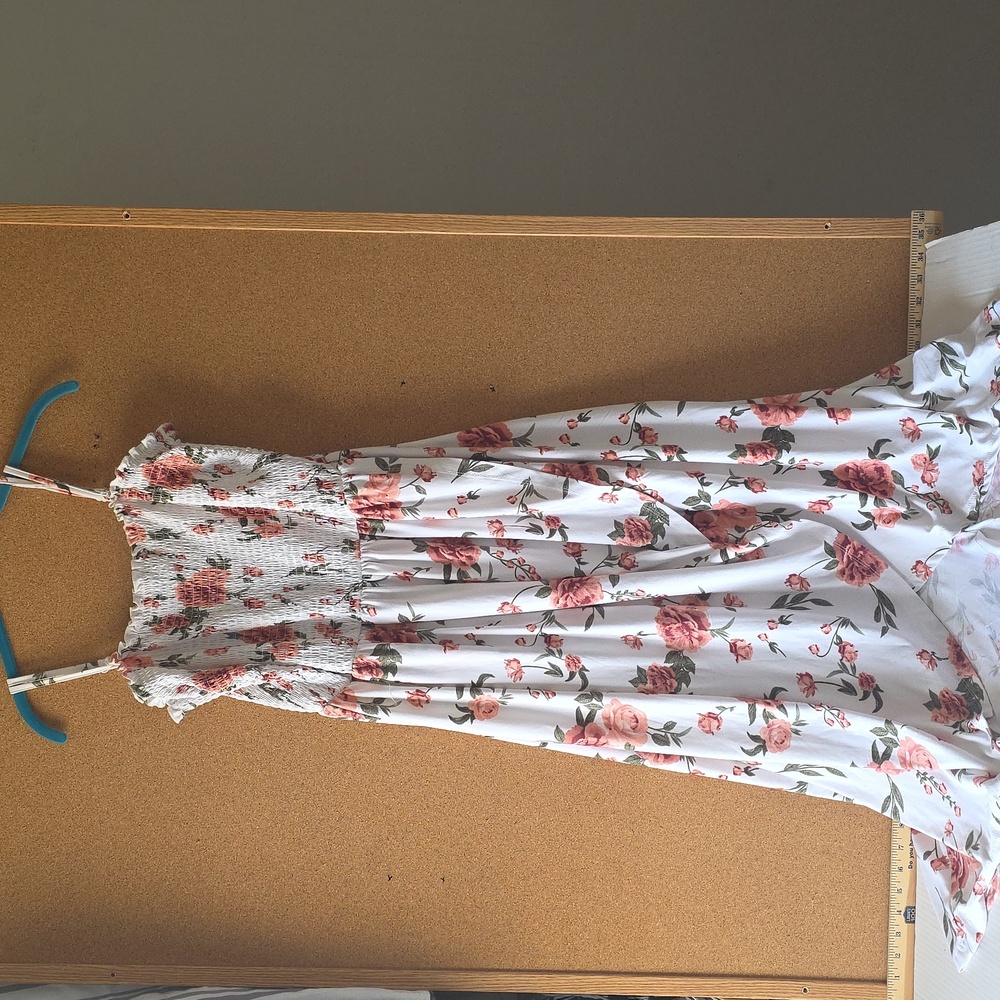 Vine And Valley Floral High Low Spring Maxi Dress Size XL